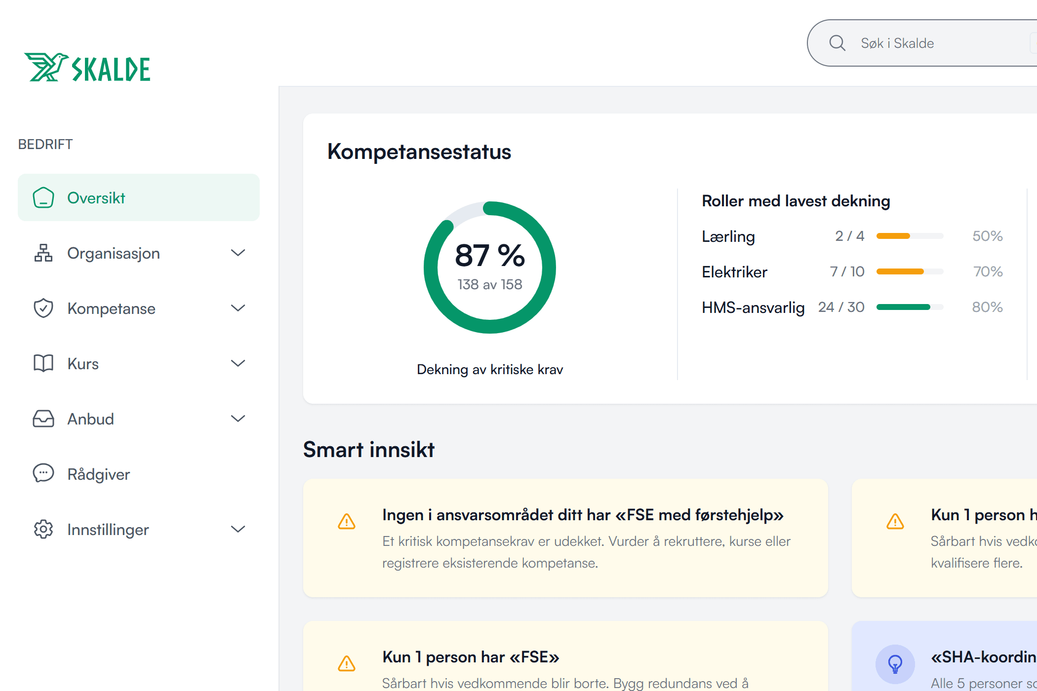 Skalde kompetanseplattform